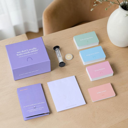 We Don't Really Hate Each Other™ Conversation Game—PREORDER