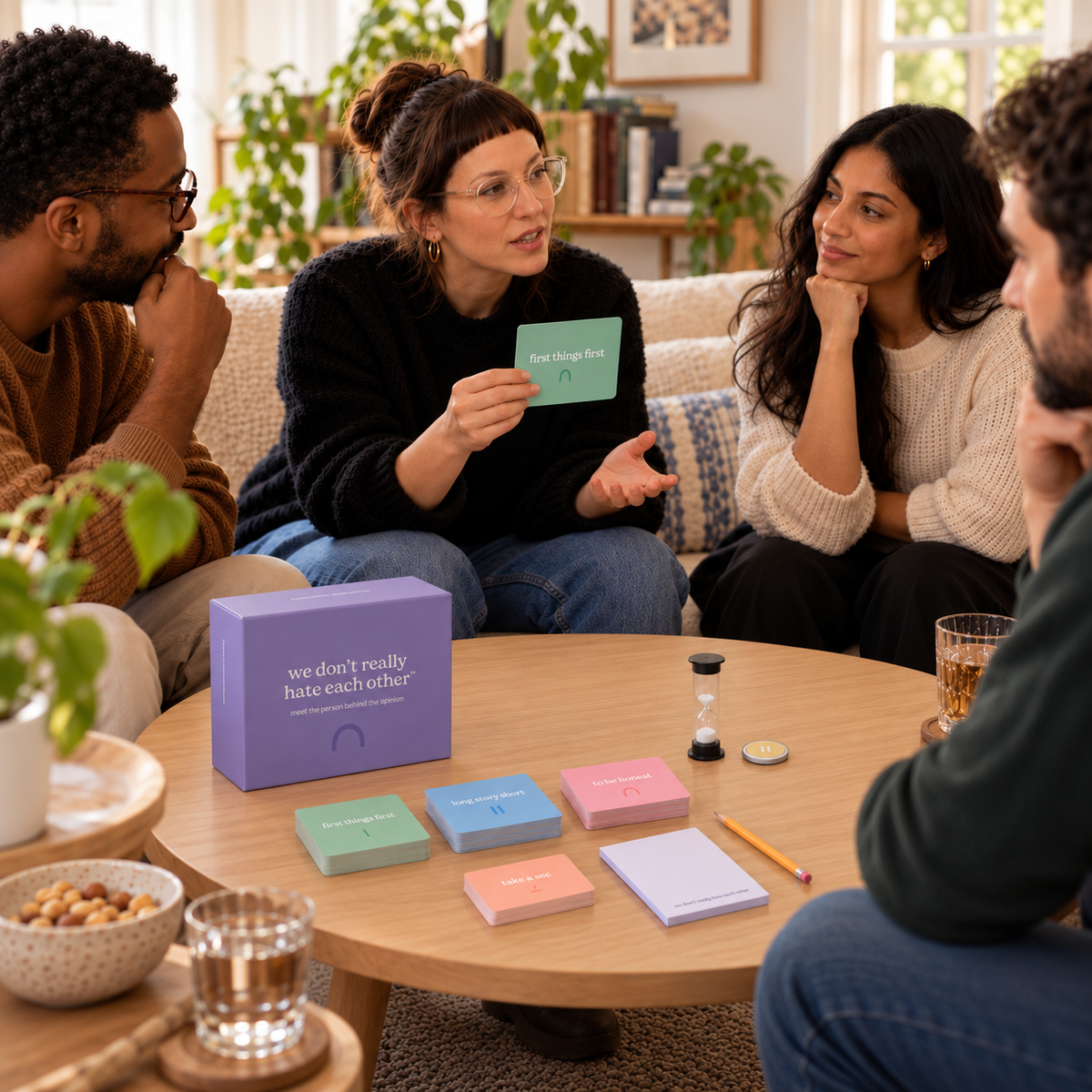 We Don't Really Hate Each Other™ Conversation Game—PREORDER