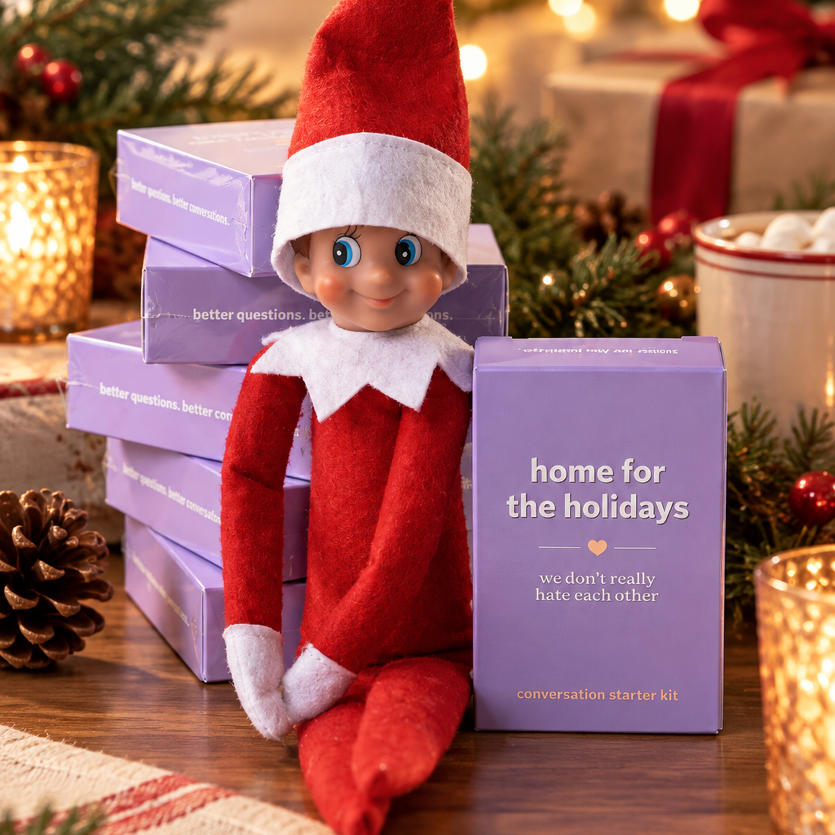 We Don't Really Hate Each Other™ Home for the Holidays Conversation Starter Kit