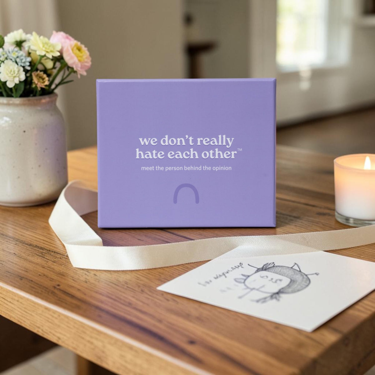 We Don't Really Hate Each Other™ Conversation Game—PREORDER