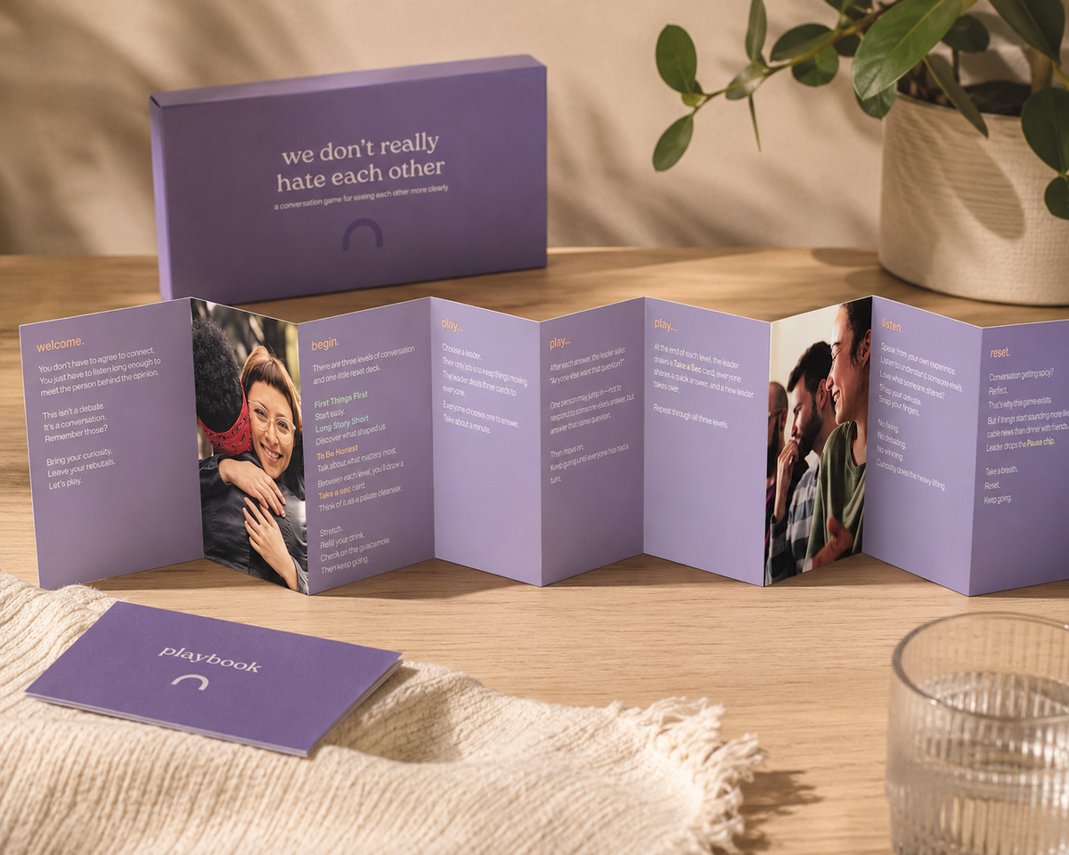 We Don't Really Hate Each Other™ Conversation Game—PREORDER